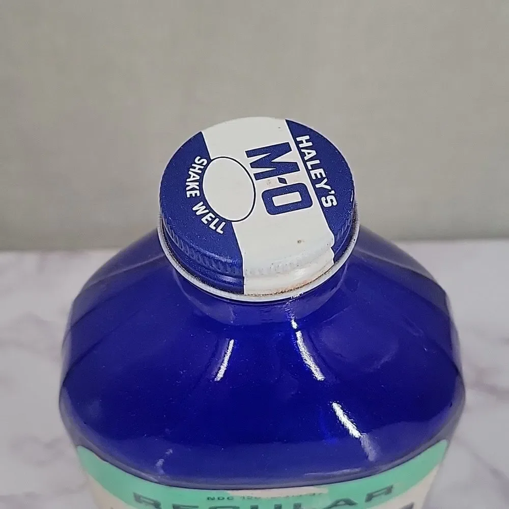 Haleys blue glass